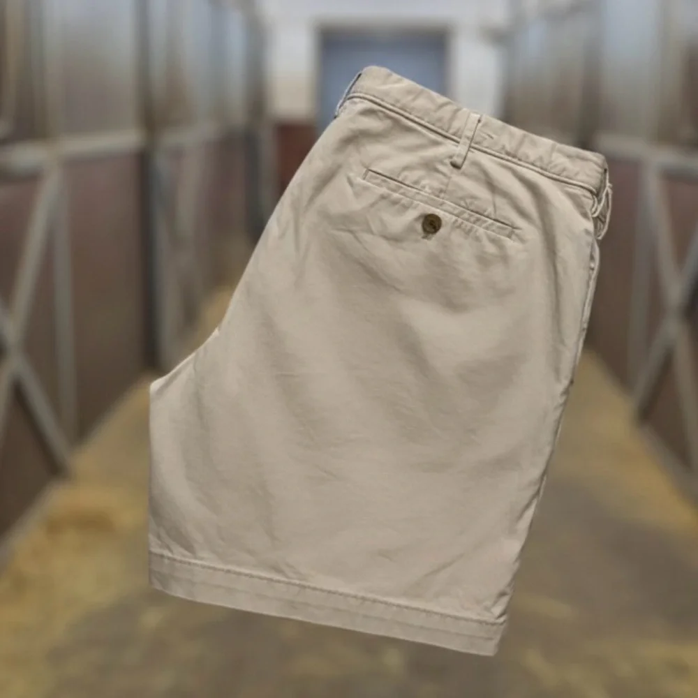 LIKE NEW! Banana Republic Lived-In Khaki Chino Shorts